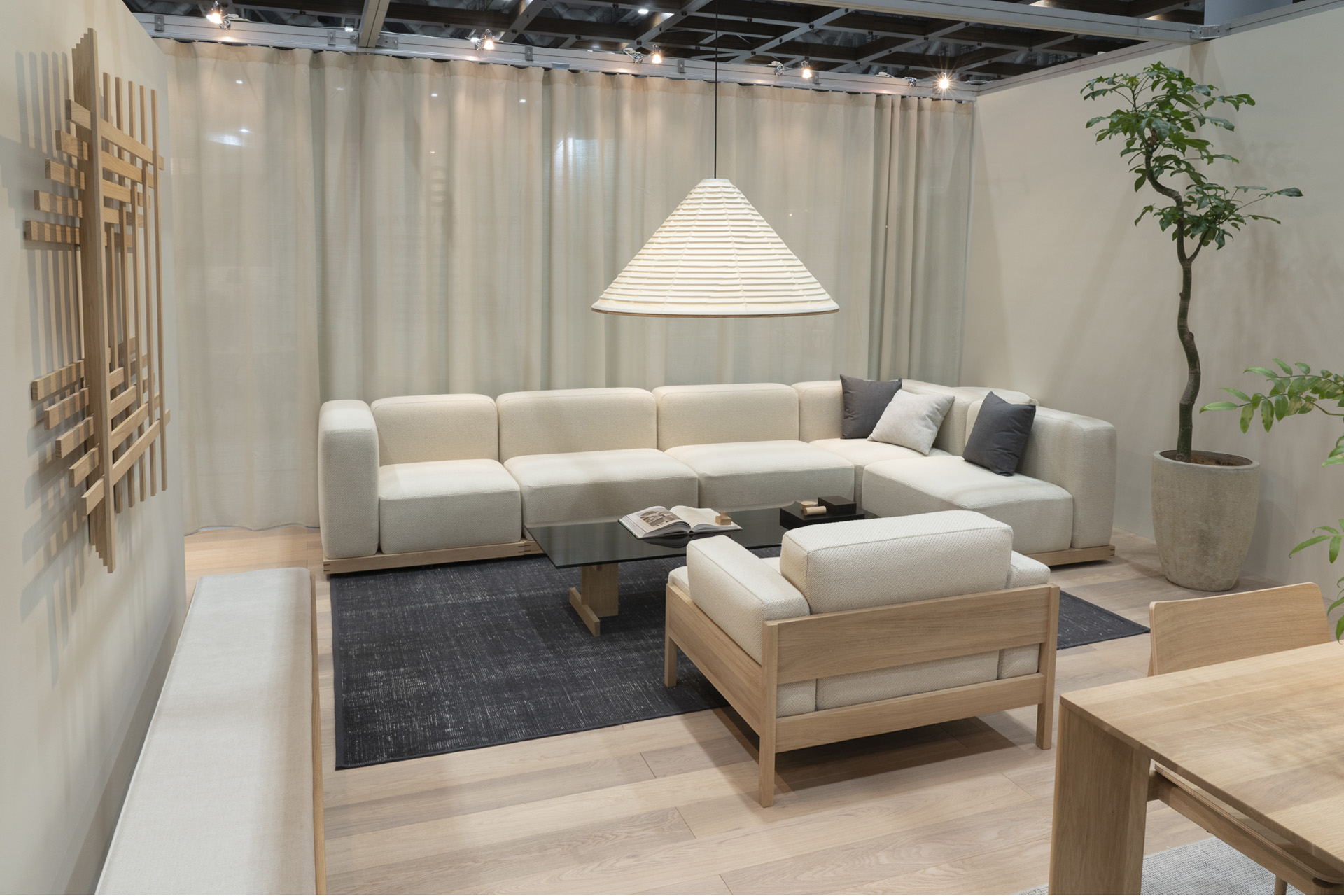 karimoku case azabu modular sofa (n s02) lifestyle 1