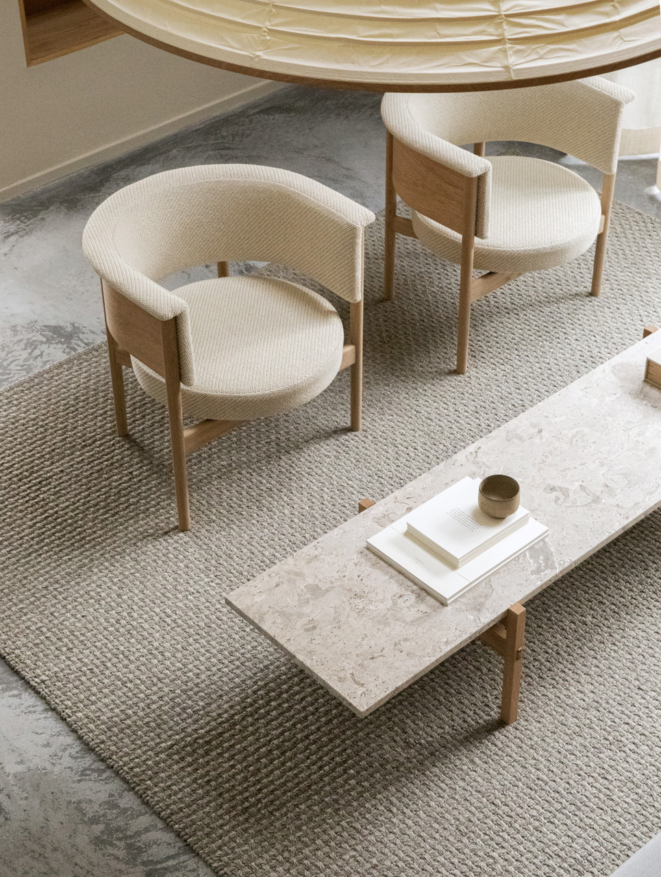 karimoku case kinuta coffee table (n ct01) lifestyle 1