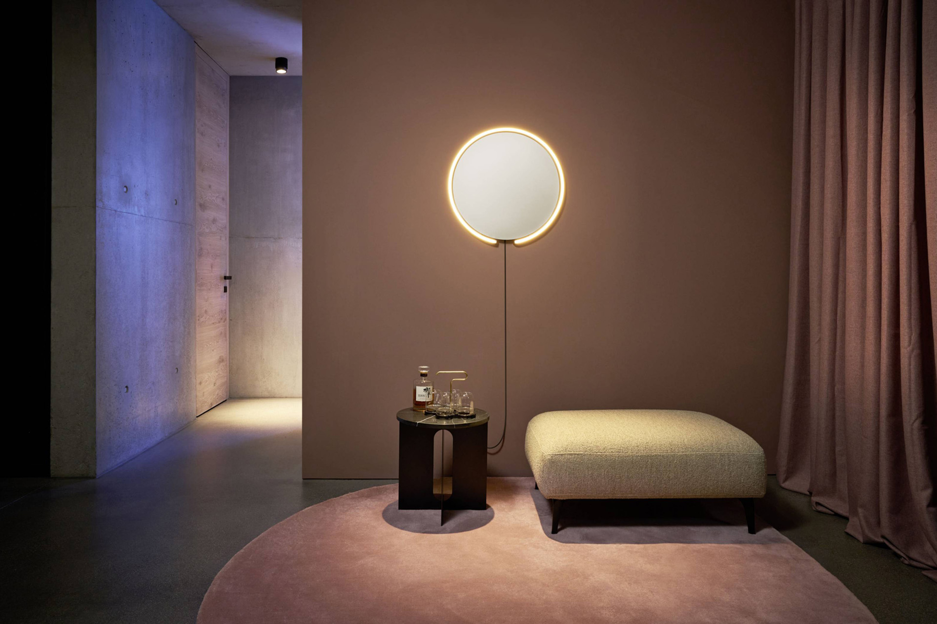 occhio mito sfera corda mirror luminaire lifestyle 1