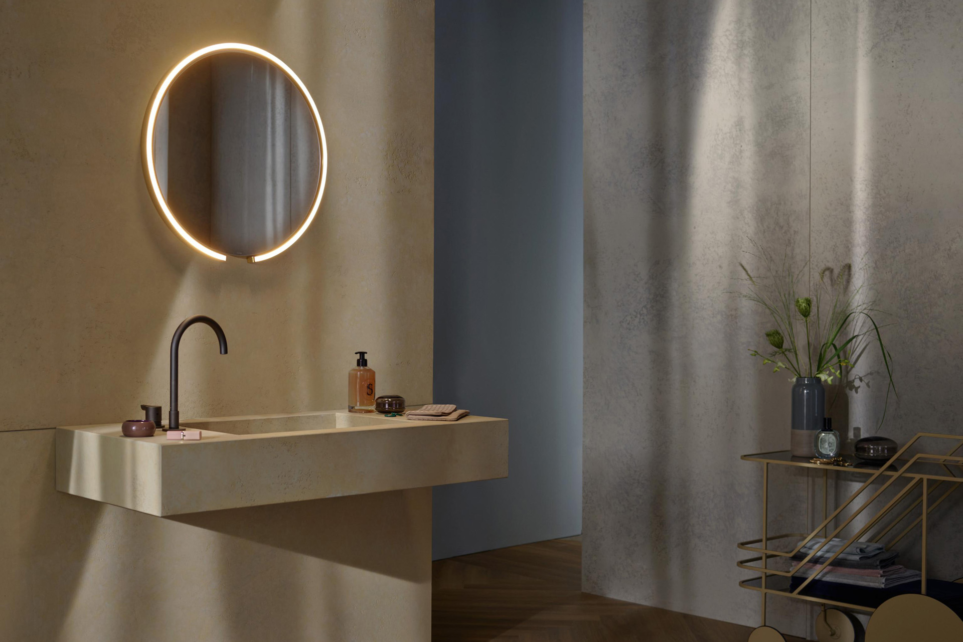 occhio mito sfera mirror luminaire lifestyle 1