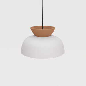 south drawn hat ceramic pendant light product 3