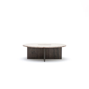 karimoku case kinuta round coffee table (n st01) product 4