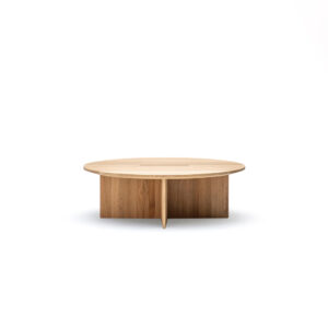 karimoku case kinuta round coffee table (n st01) product 5