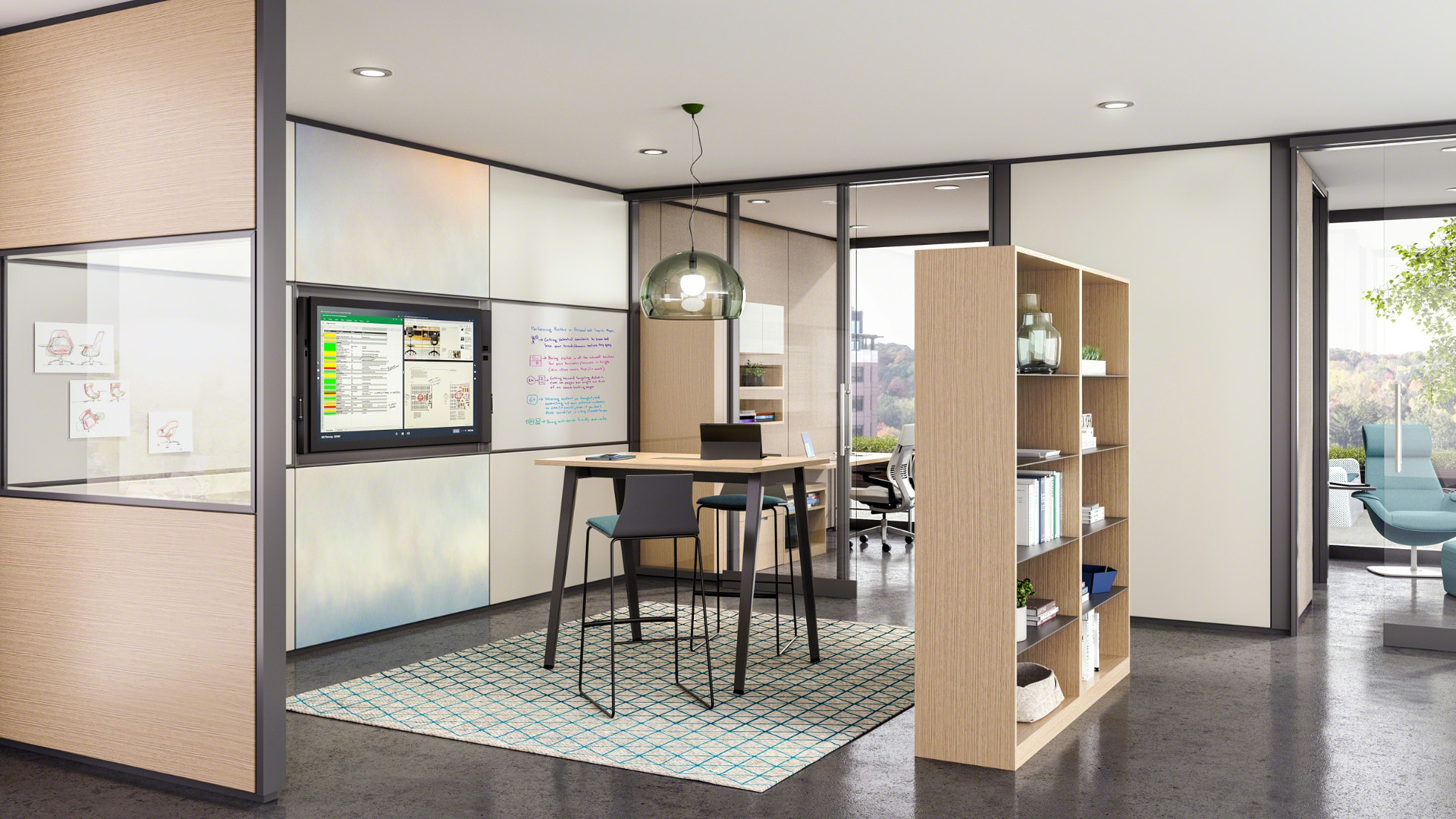 steelcase b free tables lifestyle 1