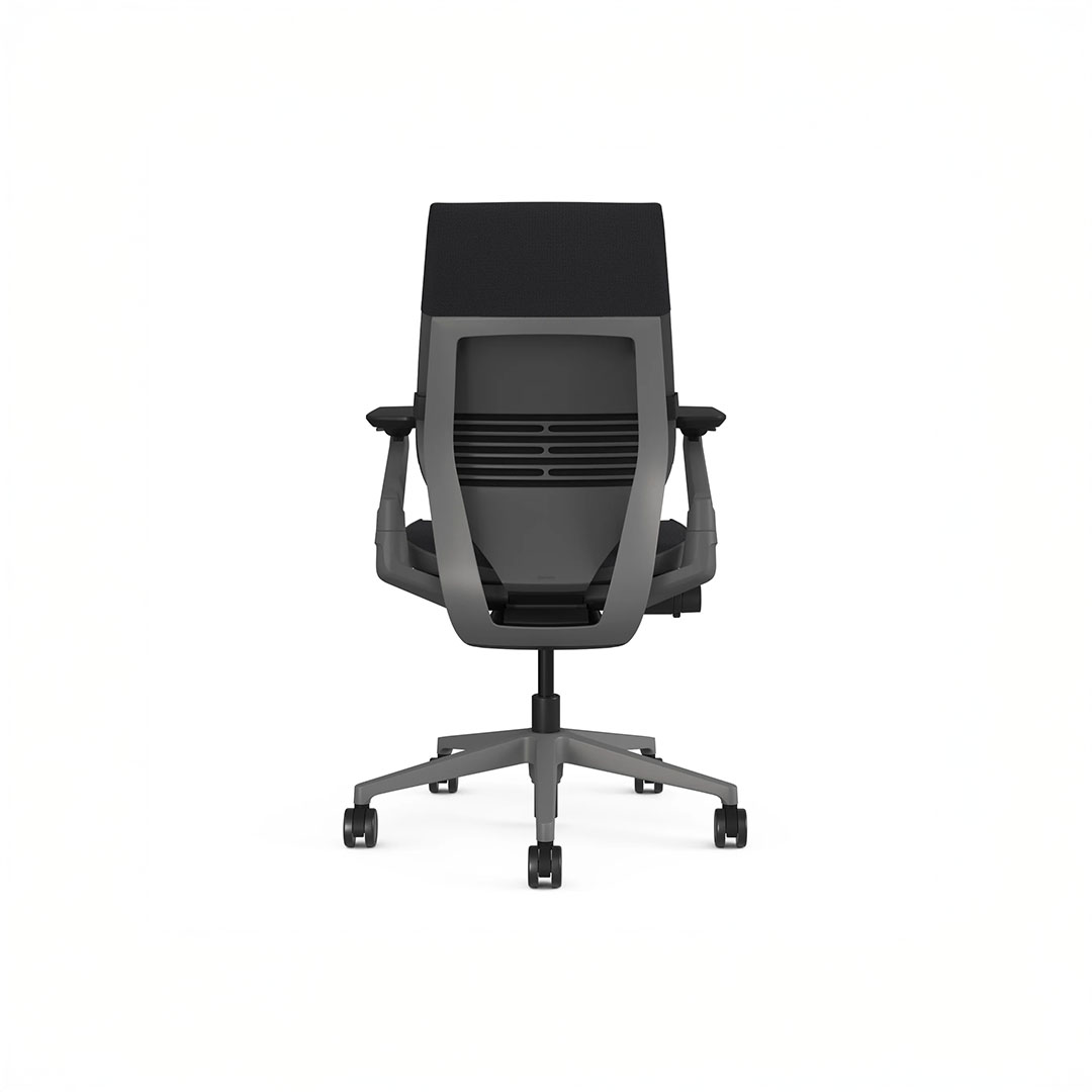 steelcase gesture chair era onyx, dark frame, no headrest 4