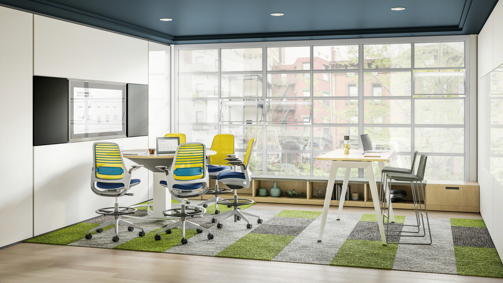 steelcase series 1 stool lifestyle 1