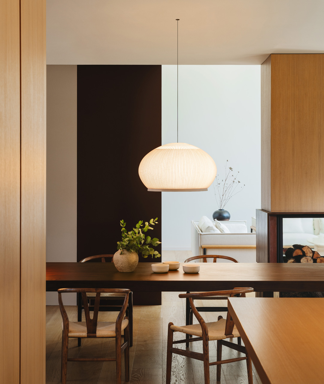 vibia knit pendant lifestyle 1