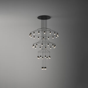 vibia wireflow chandelier product 4