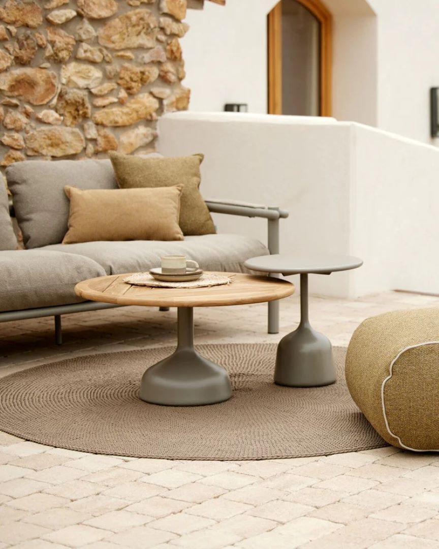 caneline glaze coffee & side tables lifestyle 1