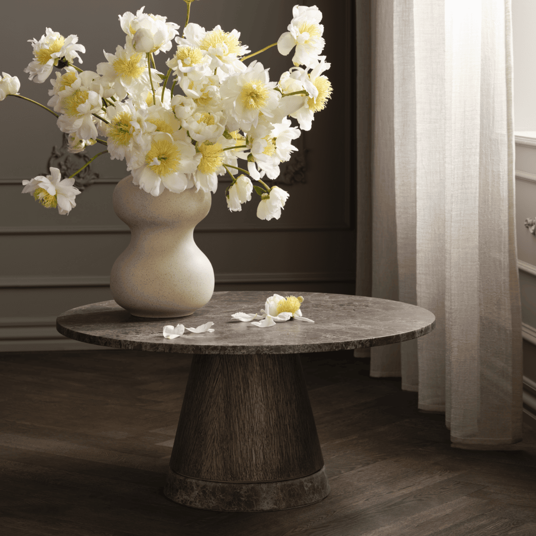 Designed to bring people together, the Piro Coffee Table adds quiet sophistication to any setting with its calming, sculptural form — perfect for hosting or unwinding.