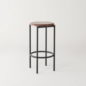 dowel jones volta high stool and upholstered stool product 3
