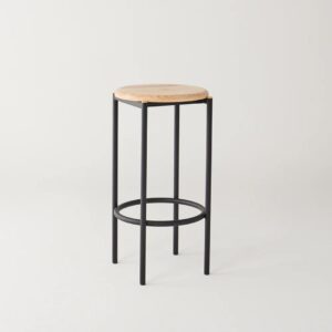 dowel jones volta high stool and upholstered stool product 4