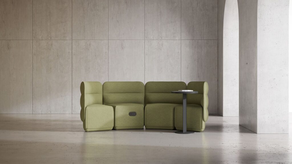 Aplos the village plump curved lounge lifestyle 1