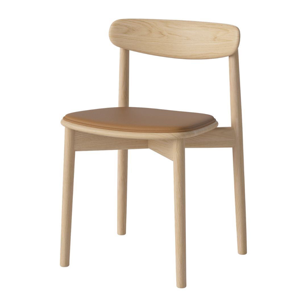 bolia merge upaholstered dining chair