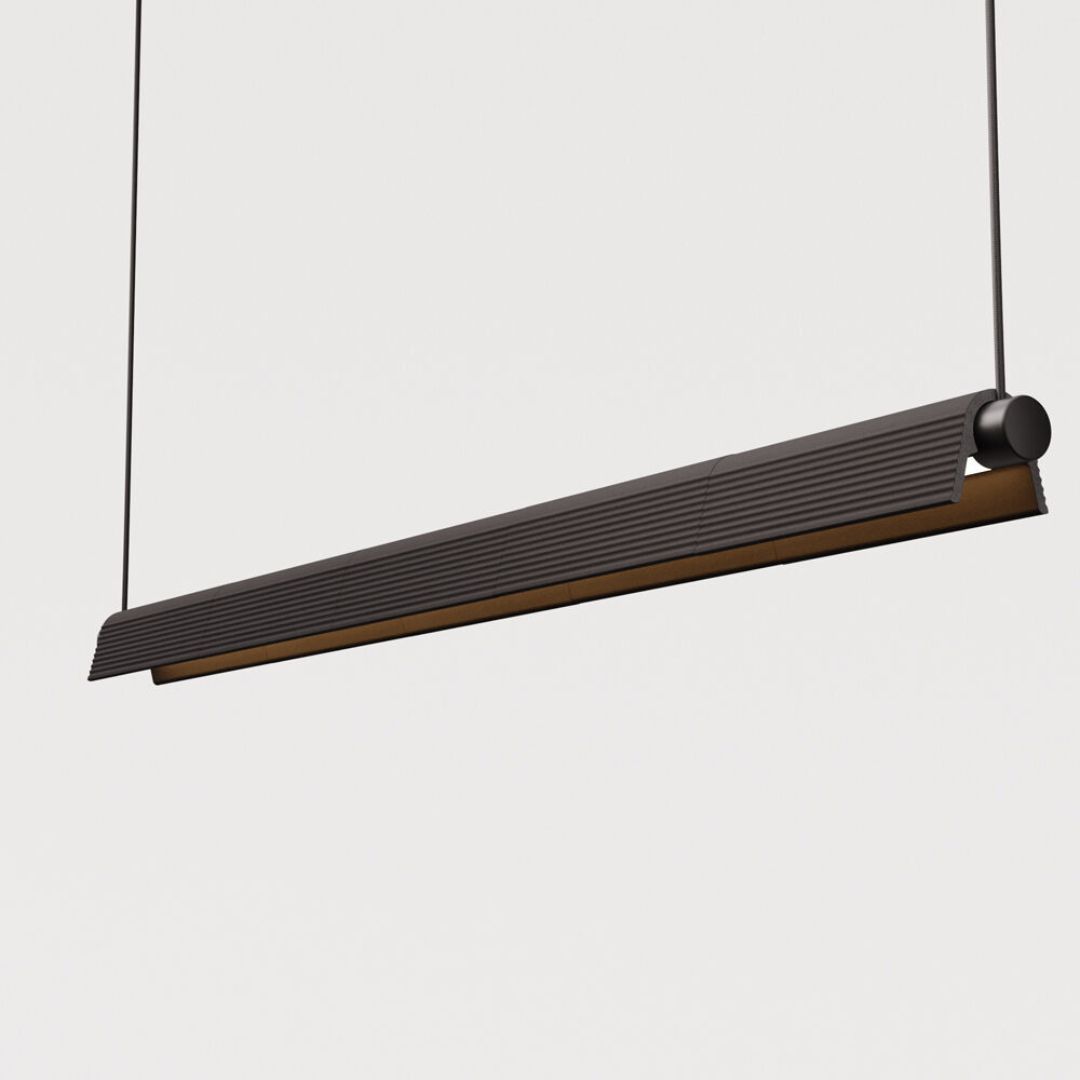 southdrawn linear tile pendant