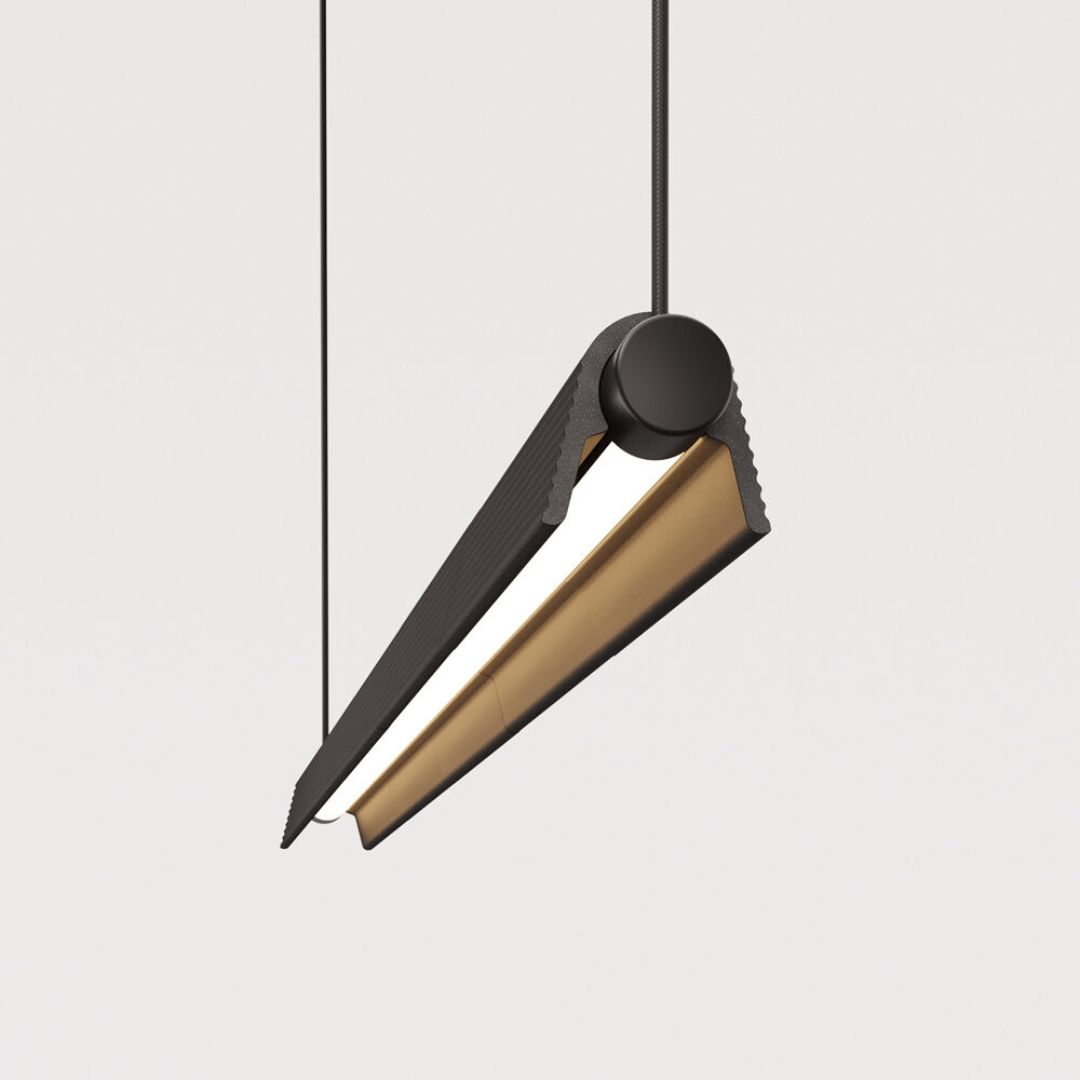 southdrawn linear tile pendant