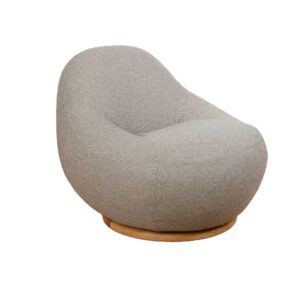 gem lounge chair with teak swivel Cane-Line Gem Product 3