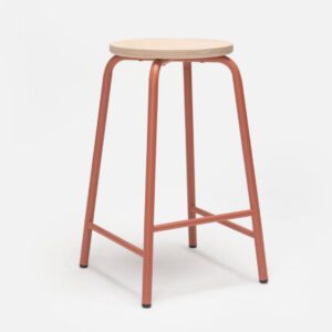 Ondarreta Tam Stool Steel Product 1 Ondarreta Tam Stool Steel Product 1