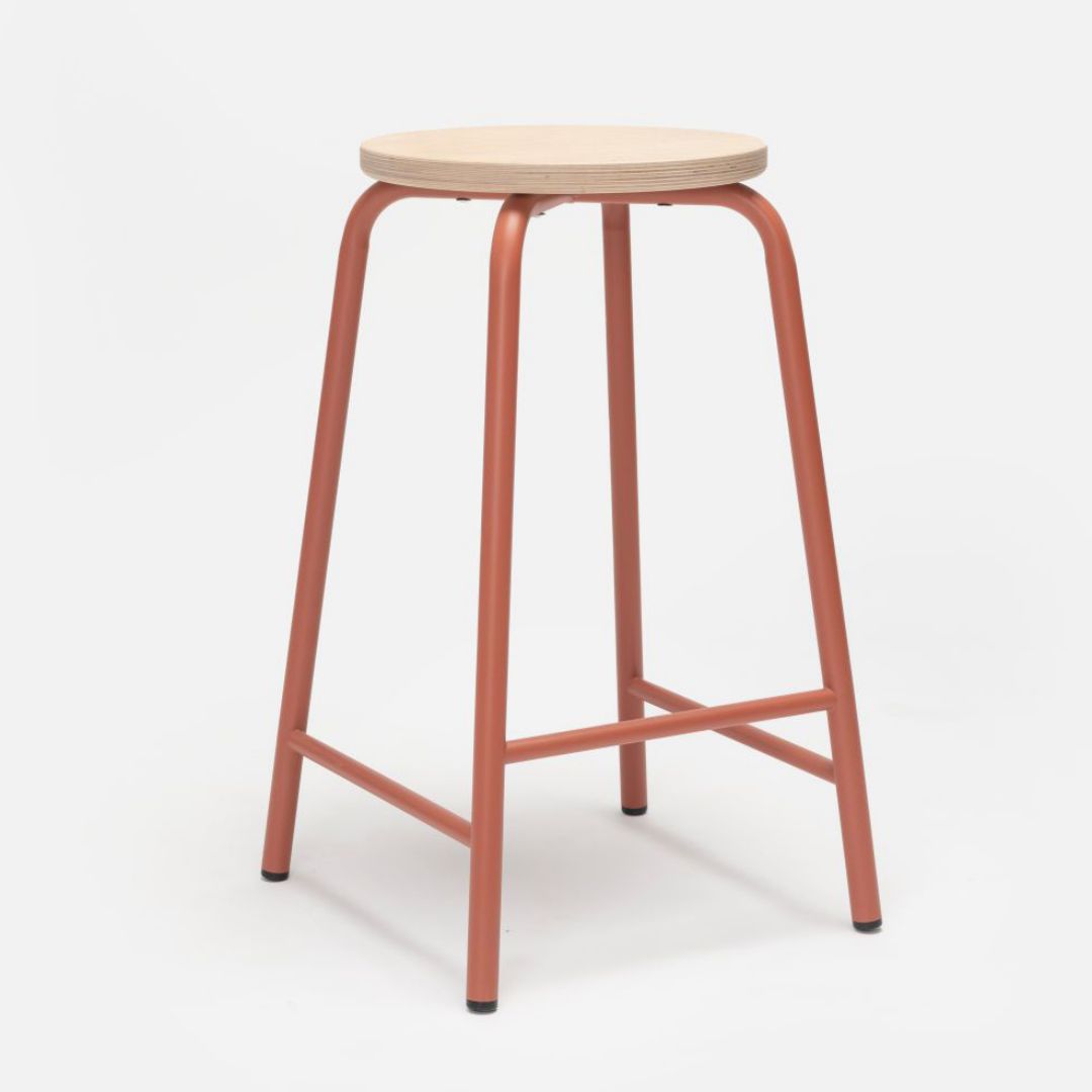 Ondarreta Tam Stool Steel Product 1 Ondarreta Tam Stool Steel Product 1